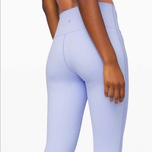 Blue lilac lulu lemon leggings